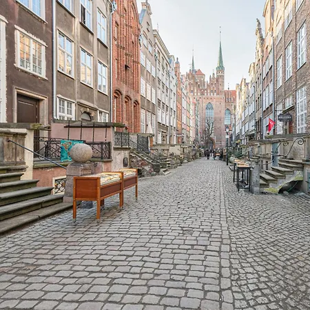 Old Town Mariacka Near The River By Northside *